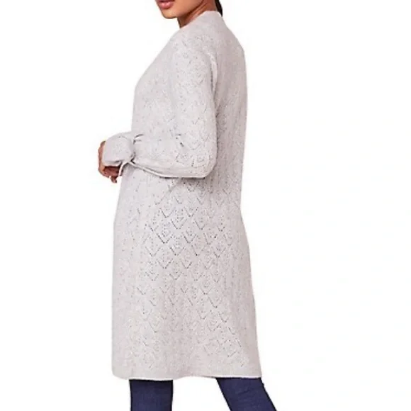 BB DAKOTA Gray Tie Tryin' Cardigan - Picture 3 of 10